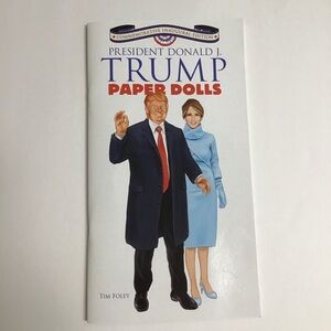 Trump Family Fashion Commemorative Inaugural Edition Paper Dolls President NEW